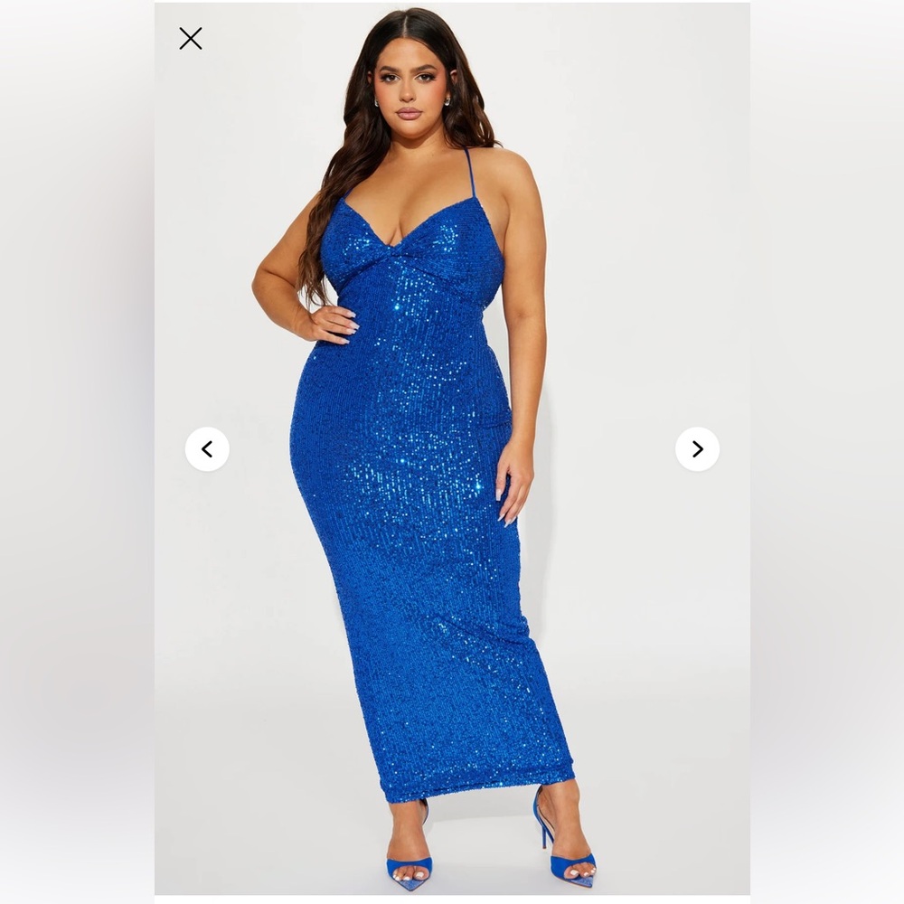 Kasie Sequin Maxi Dress